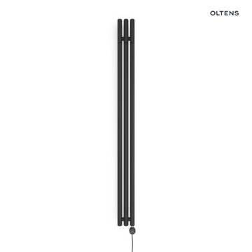 Oltens Stang (e) grzejnik elektryczny 180x15 cm czarny 55111300