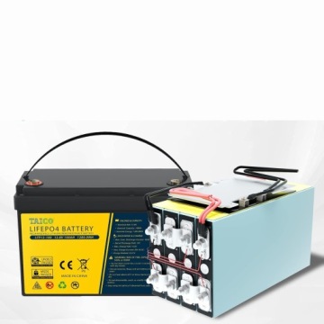 БАТАРЕЯ 12 В, 100 Ач, литиевая батарея BMS LiFePO4 TAICO для кемпинга на лодке
