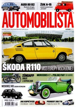 Automobilista nr 9/2022. Skoda R110.