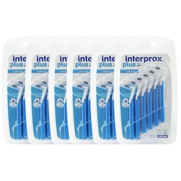 6x INTERPROX PLUS CONICAL SZCZOTECZKI MIĘDZYZĘBOWE 6szt.