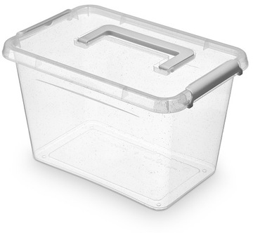 POJEMNIK ANTYBAKTERYJNY Z POKRYWĄ NANOBOX 6,5 L
