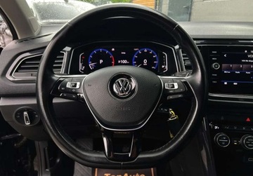 Volkswagen T-Roc I SUV 1.5 TSI ACT 150KM 2019 Volkswagen T-Roc 1.5 TSI 150 KM bezwypadkowy DSG VIRTUAL FULL LED kam, zdjęcie 22