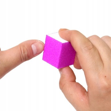 25 мини-кубов полировального блока для ногтей