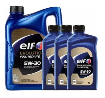 Olej syntetyczny ELF EVOLUTION FULL-TECH FE 5W30 8L (5+1+1+1)