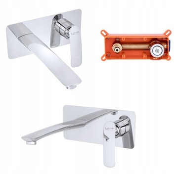 Умывальник TONY CHROME SQUARE ФАКТУРА