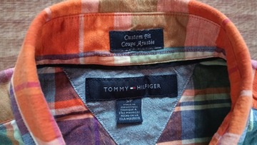МУЖСКАЯ РУБАШКА TOMMY HILFIGER Custom Fit с ЛОГОТИПОМ S