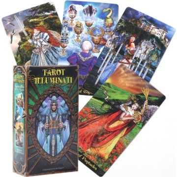 KARTY DO GRY TAROTA ZESTAW KLASYCZNYCH KART TAROT ILLUMINATI