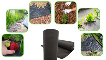 Агротекстиль AGROTEXANINE STRONG MAT 100г 1,6м х 10м ANTIWEED Черный