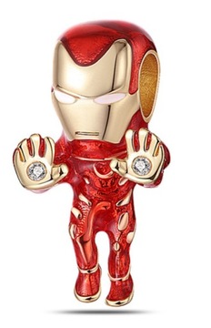 KORALIK ZAWIESZKA CHARMS IRON MAN