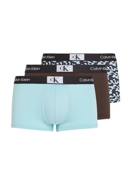 CALVIN KLEIN BOKSERKI MĘSKIE MAJTKI LOW RISE TRUNK 3PK r.M