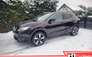 Nissan Qashqai II Crossover 1.2 DIG-T 115KM 2017 Nissan Qashqai Gwarancja GetHelp, Serwisowany, Udokumentowany przebieg 1.2