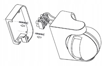 НАСТЕННЫЙ СУМЕРКИ PIR ДАТЧИК ДВИЖЕНИЯ НАРУЖНЫЙ СВЕТОДИОДНЫЙ ДАТЧИК НАВЕРХНЕГО МОНТАЖА