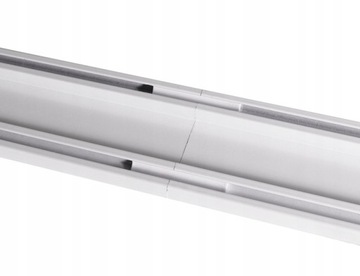 Потолочный карниз алюминиевый, двойной, 350 см.