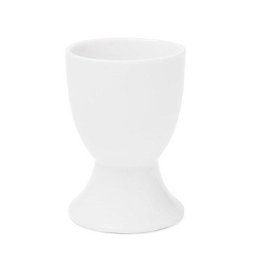 Kieliszek na jajko porcelanowy , podstawka na jajko biały