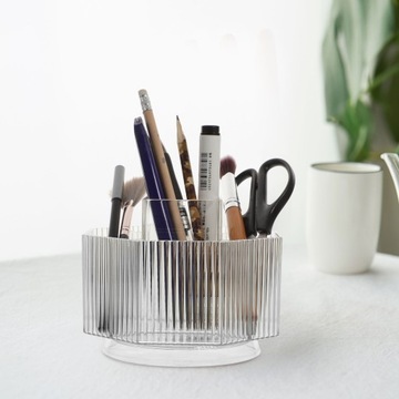 Поворотный прозрачный держатель для ручек