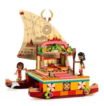 LEGO DISNEY BLOCKS 43210 Катамаран Моаны 321 деталь Лодка Корабль Лодка