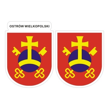 Naklejki herb Ostrów Wielkopolski
