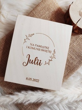 Персонализированный сувенир ко Святому Причастию + фото