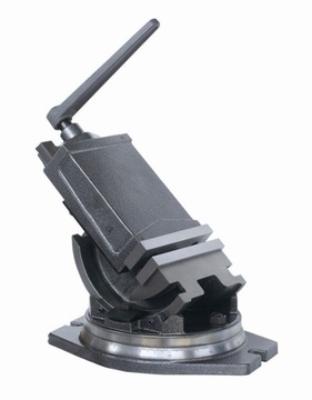 Imadło obrotowo-kątowe maszynowe stołowe do warsztatu Proma SS-125 125 mm