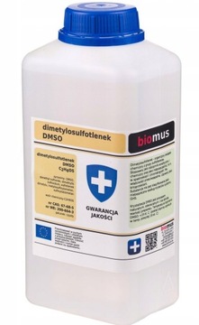 Biomus DMSO Dimetylosulfotlenek Czysty 1000ml 1l