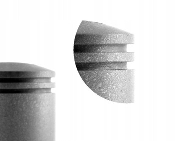 WSK 125 cylinder żeliwny ALIEN tłok pierścienie