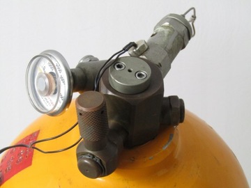 ALUMINIOWA BUTLA Z OSPRZĘTEM NA CO2 AZOT 13L 3300PSI W SKRZYNI