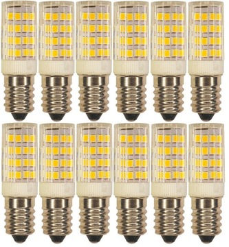 Żarówka LED E14 6WAT swieczka zestaw 12szt wąska