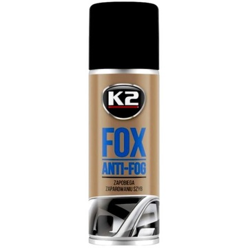 K2 FOX ANYTYPARA zapobiega parowaniu szyb 150ml