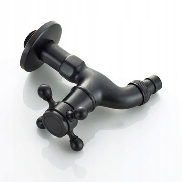 Антикварный латунный настенный смеситель, уличный смеситель