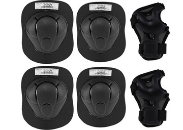 OCHRANIACZE DLA DZIECI NILS KOMPLET ROWER ROLKI XS