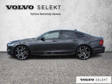 Volvo S90 II 2022 Volvo S90 Ultimate Dark 250KM Masaż Bowers Laminat, zdjęcie 3