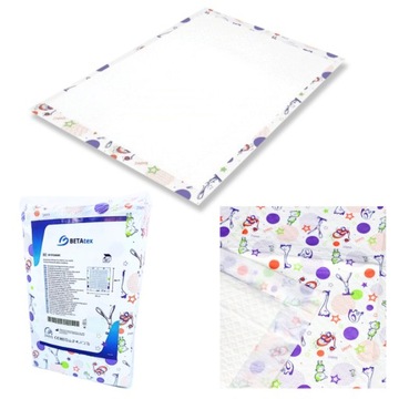 Podkłady chłonne DO PRZEWIJANIA 90x60 cm HIGIENICZNE MOCNE ZARYS 15 szt.