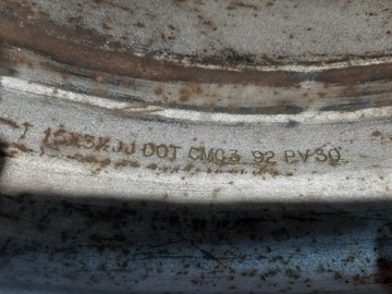 DISK OCELOVÝ SUZUKI OE JIMNY VITARA SAMURAI 5.5" X 15" 5X139.7 ET 5