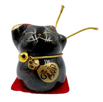 Kotek szczęścia, MANEKI NEKO, ceramika, 4 cm