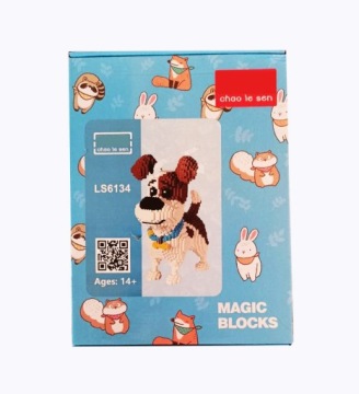 ЛОГОТИП КИРПИЧИ МИЛАЯ СОБАКА МИЛАЯ СОБАКА КИРПИЧИ МОДЕЛЬ СОБАКИ 3D ПАЗЛЫ REKSIO