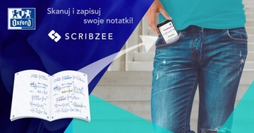 Блокнот А4 Oxford, блокнот SCRIBZEE APPLICATION