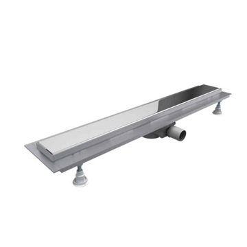 Odpływ liniowy Schedpol Base-Low 80 cm - Steel
