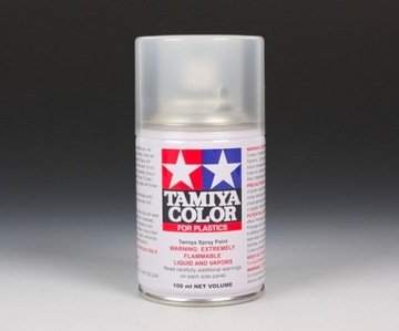 MODELARSKA FARBA W SPRAYU BEZBARWNA TAMIYA 100ml TS-80 FLAT CLEAR (MATT)