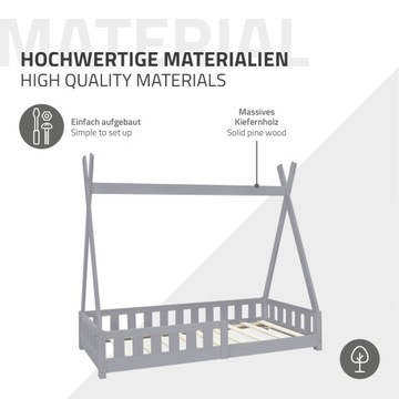 Детская кроватка с защитой от выпадения