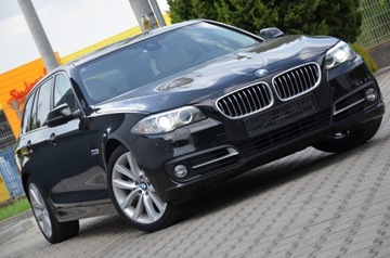 BMW Seria 5 F10-F11 Touring Facelifting 530d 258KM 2014 MEGA STAN 530D LIFT VIRTUAL KOKPIT SERWIS KREM SKÓRA GRZANE FOTELE IGŁA, zdjęcie 39