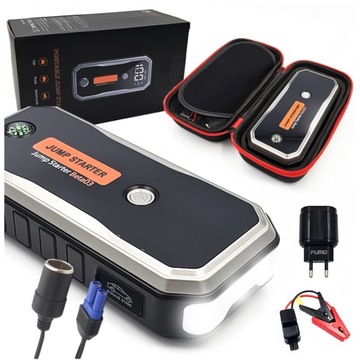 URZĄDZENIE ROZRUCHOWE DO SAMOCHODU 3000A ROZRUCH JUMP STARTER POWERBANK