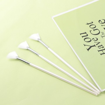 Кисти для лица Веерная форма Маска для макияжа 3 шт.