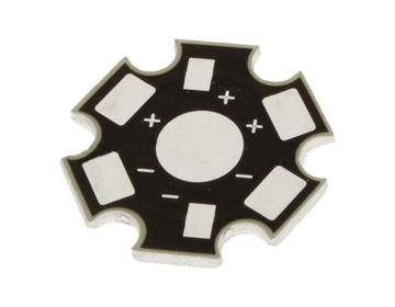 RADIATOR STAR do DIODA POWER LED 1W 3W ALU ____ x3
