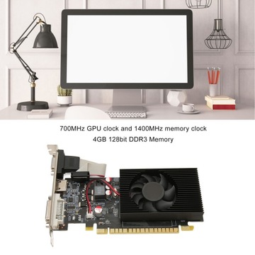Видеокарта для настольного компьютера 4 ГБ DDR3 128 бит SJ