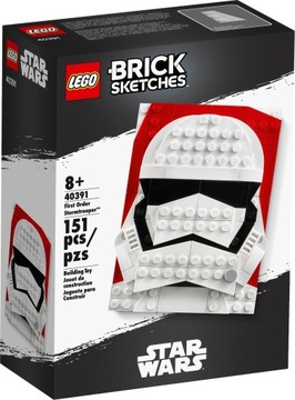 LEGO 40391 Brick Sketches - Szturmowiec najwyższego porządku