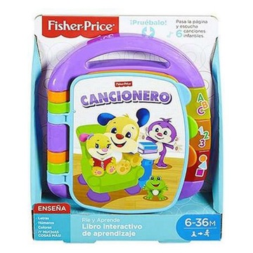 Książeczka interaktywna Fisher Price Cancionero Mattel j.hiszpański