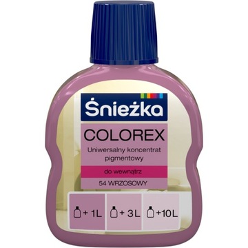 Pigment barwiący Śnieżka COLOREX 100ml 54 Wrzosowy - po terminie