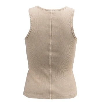 Top damski dopasowany OLAVOGA HARPER - Beż (Rozmiar: S)