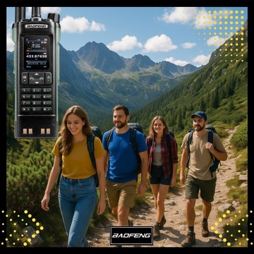 Baofeng DM-32E HTQ DMR FM VHF UHF Airband GPS APRS USB-C PASMO LOTNICZE 10W