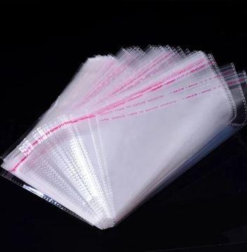 6x17+3 Woreczki Torebki Foliowe Celofanowe 100szt